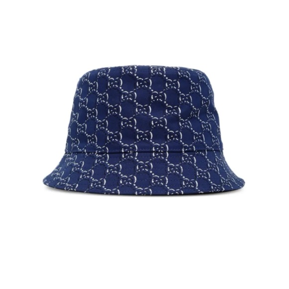 Gucci Other - Gucci GG logo, cotton bucket hat, size XL made in Italy